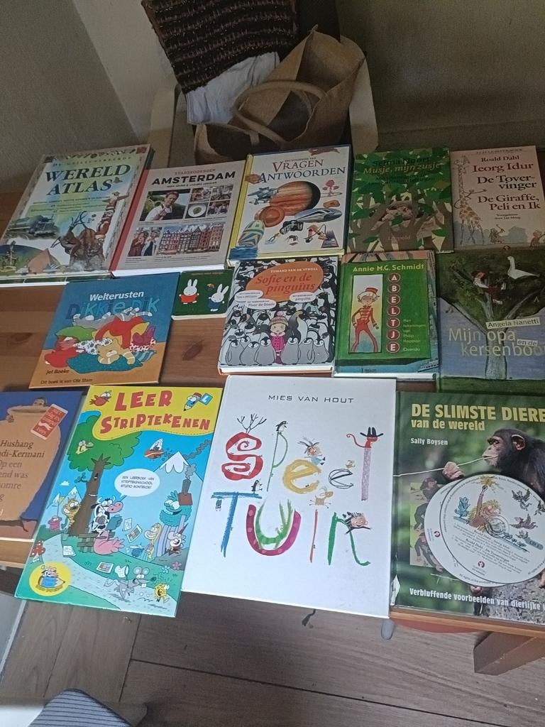Kinderboeken, Ophalen