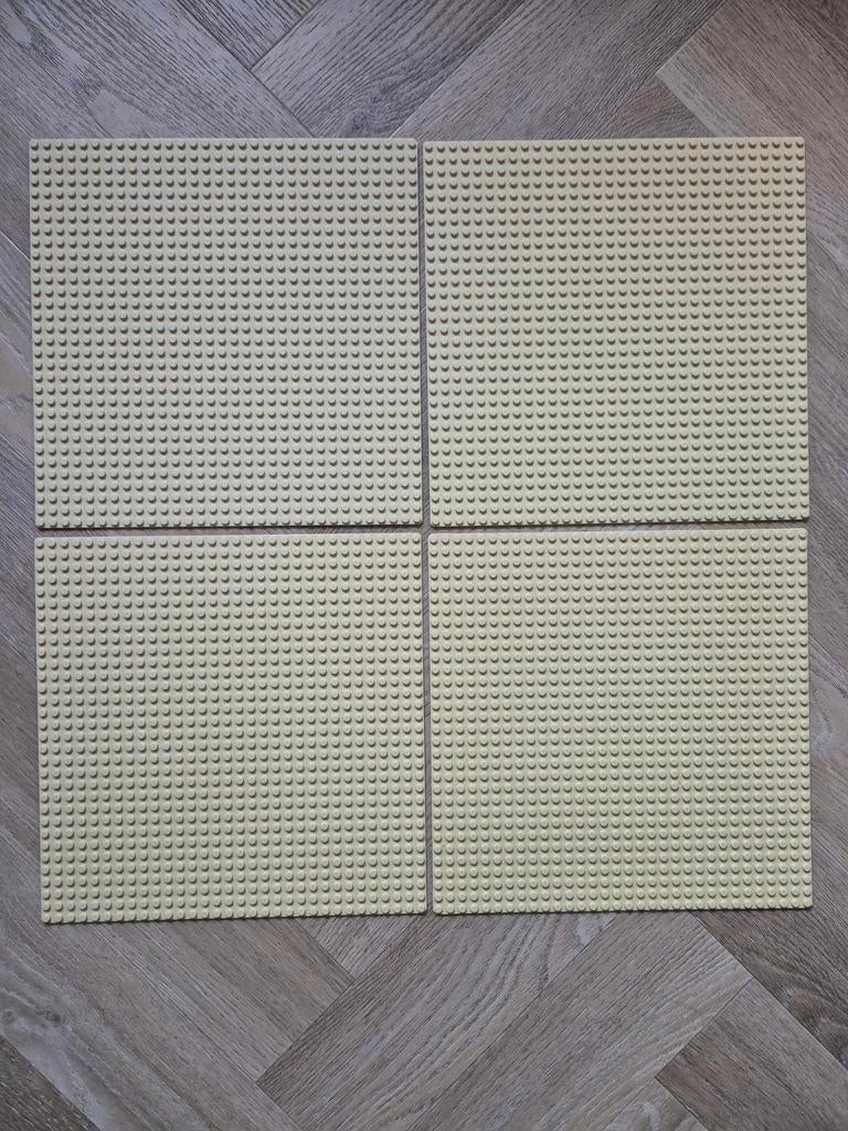 4 lego 10699 tan western creme bouwplaten grondplaten, Lego, Ophalen of Verzenden, Compleet, Grondplaat
