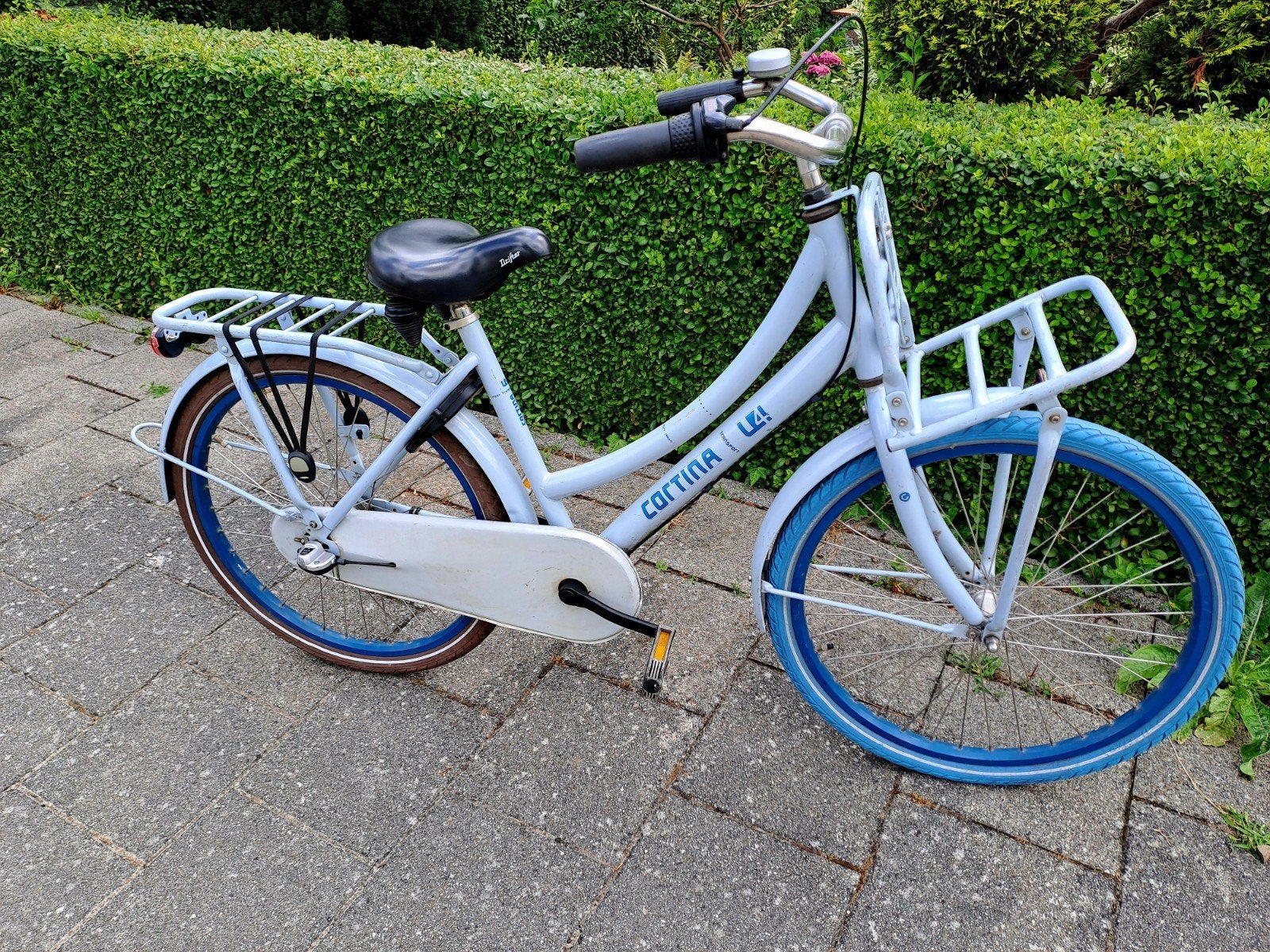 CORTINA U4 transportfiets meidenfiets, Fietsen en Brommers, Fietsen | Meisjes, Ophalen, Terugtraprem, 24 inch, CORTINA U4 transportfiets 24 inch