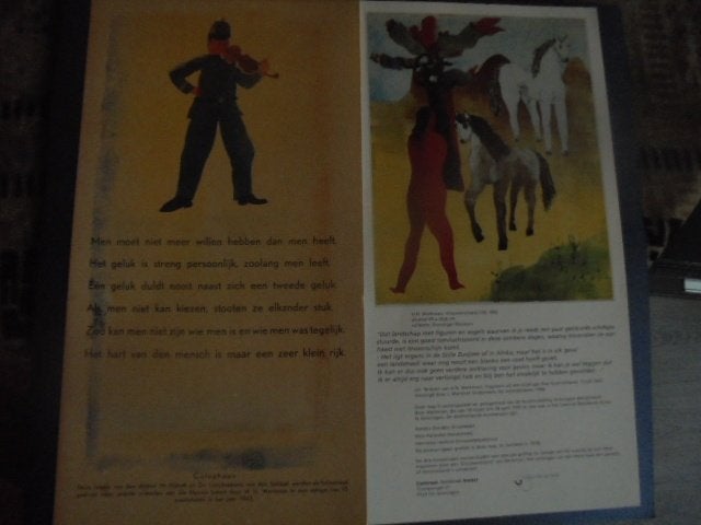 De Ploeg - H.N. Werkman - 2 posters, Ophalen of Verzenden, Personages en Fantasiefiguren, Offsetdruk
