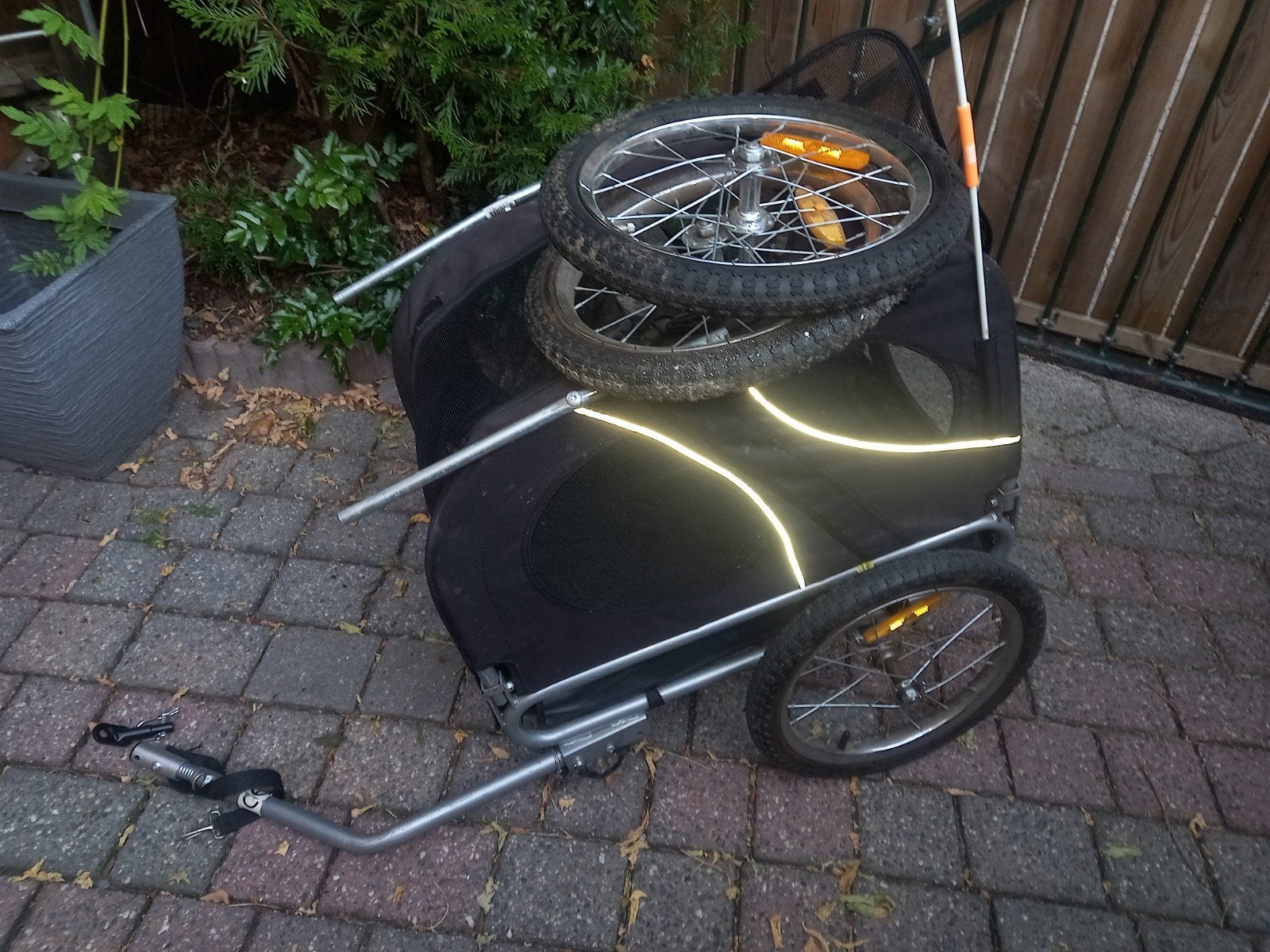 Hondenfietskar - Opvouwbaar en Veilig, Fietsen en Brommers, Fietsaccessoires | Aanhangers en Karren, Ophalen of Verzenden