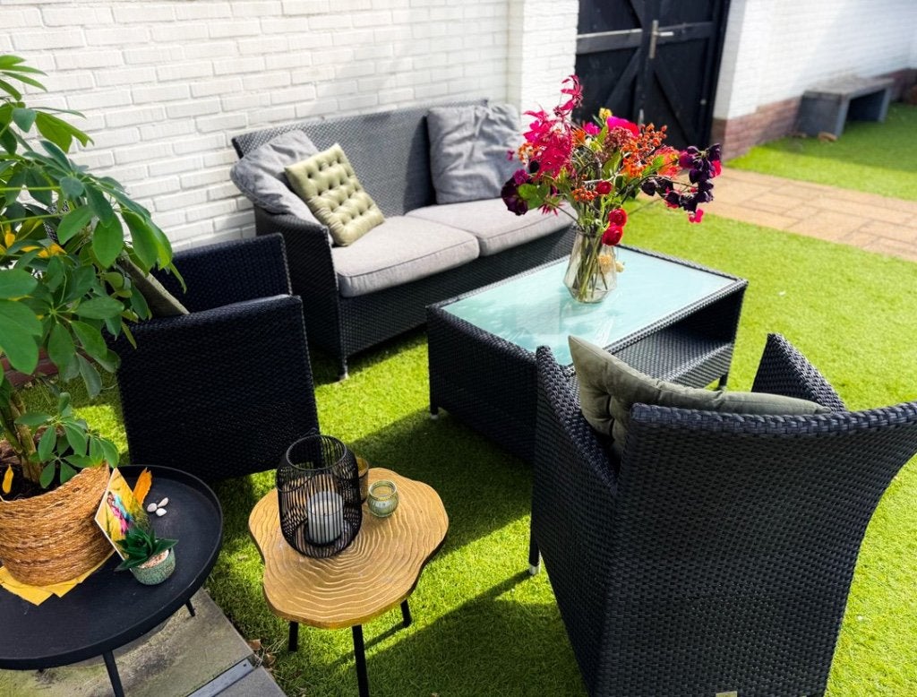 4 seasons lounge set tuinset, Ophalen, 4 zitplaatsen, Gebruikt, Bank