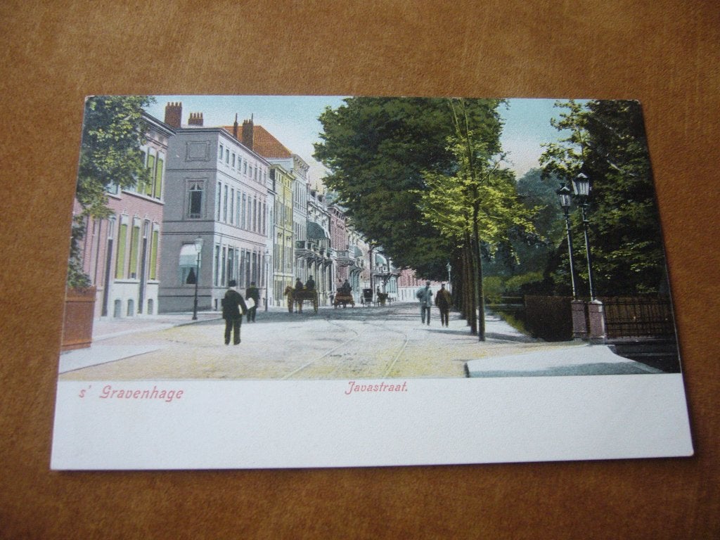 S, GRAVENHAGE  =  JAVASTRAAT  BRIEFKAART, Ophalen of Verzenden, Voor 1920, Ongelopen, Zuid-Holland
