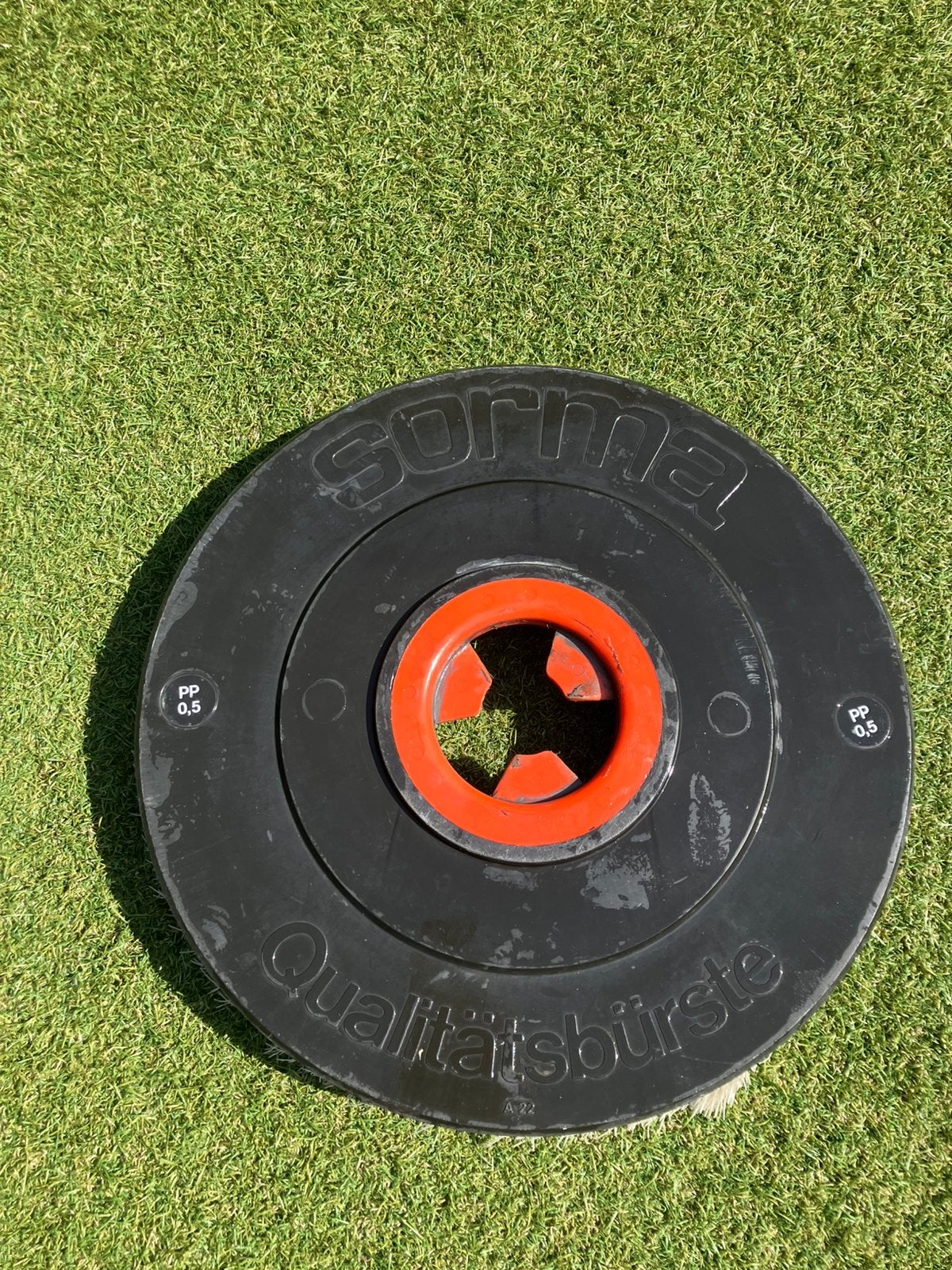 Sorma schrobborstel 50 cm, Doe-het-zelf en Verbouw, Reinigingsmachines, Ophalen of Verzenden, Zo goed als nieuw