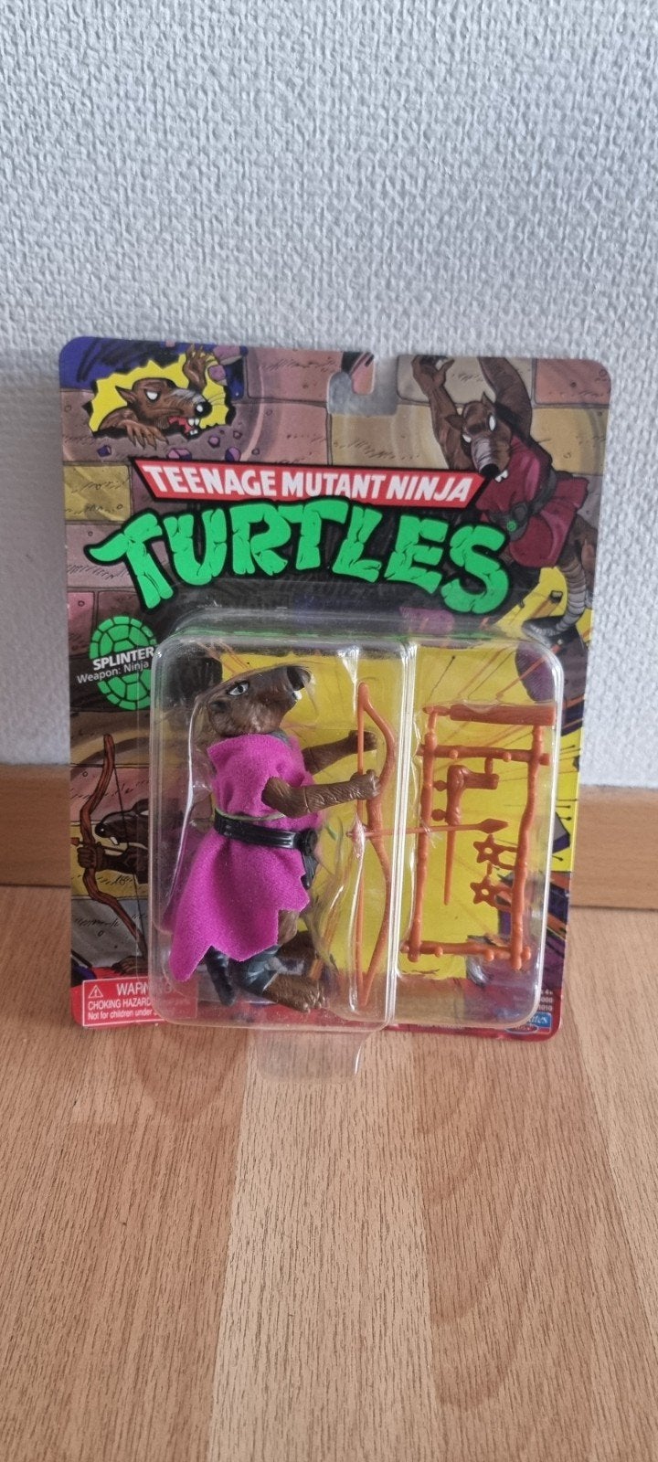 Teenage Mutant Ninja Turtles Splinter actiefiguur, Verzenden, Zo goed als nieuw