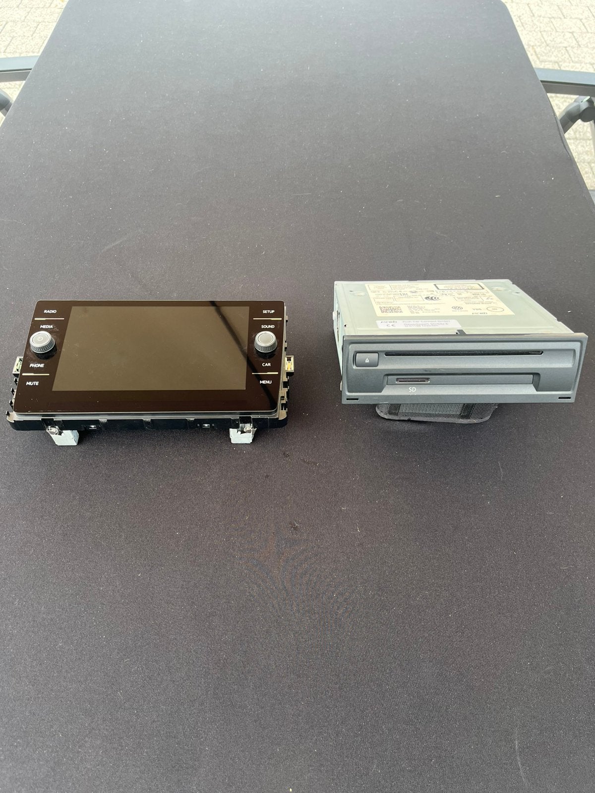 Radio VW Polo AW, Auto-onderdelen, Ophalen of Verzenden, Gebruikt, Volkswagen