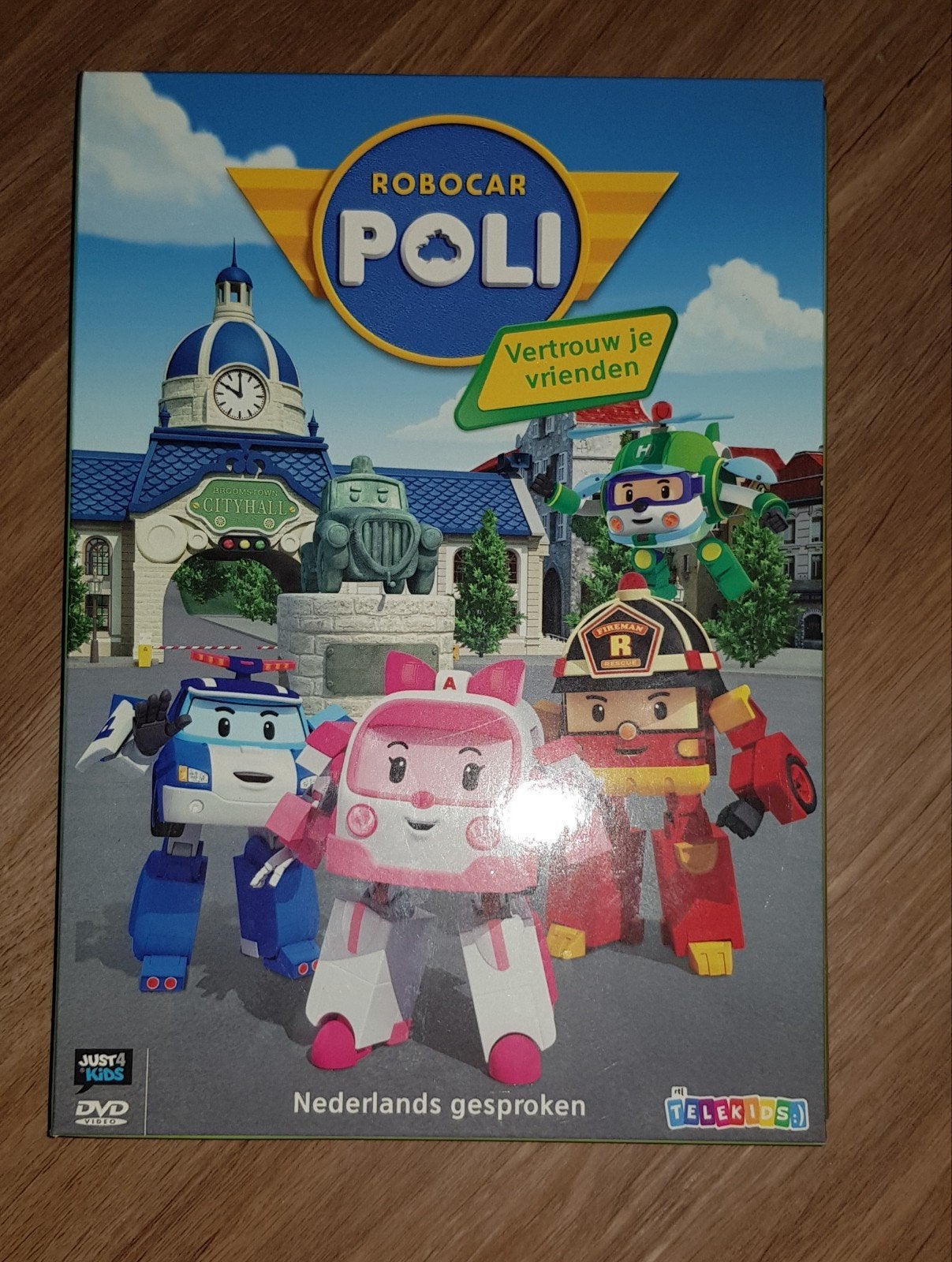 DVD ROBOCAR POLI, Ophalen of Verzenden, Zo goed als nieuw