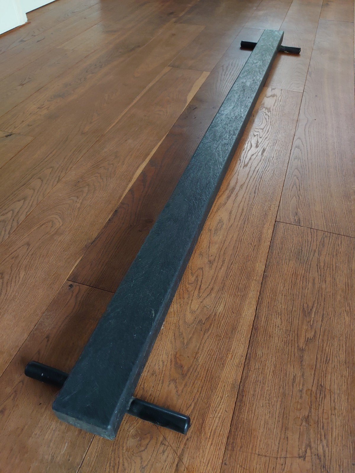 Turnbalk - 2 meter lang, Sport en Fitness, Ophalen, Gebruikt, Zwart, Materiaal
