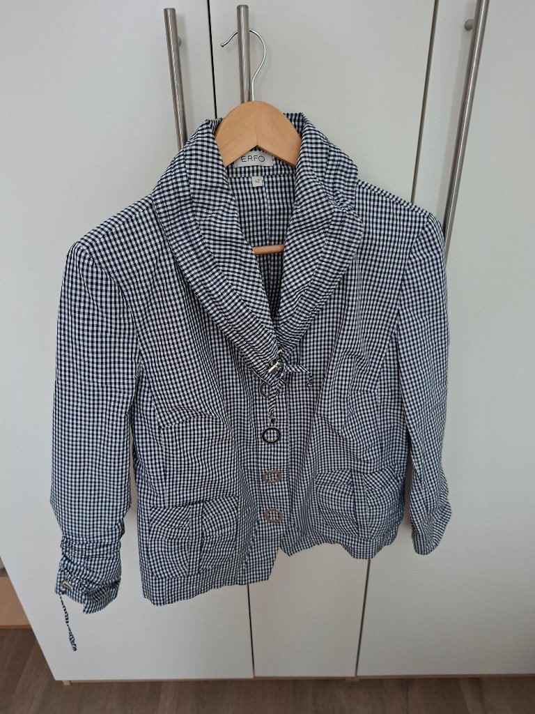 ERFO Damesjasje, Ophalen of Verzenden, Zo goed als nieuw, Overige maten, Blauw