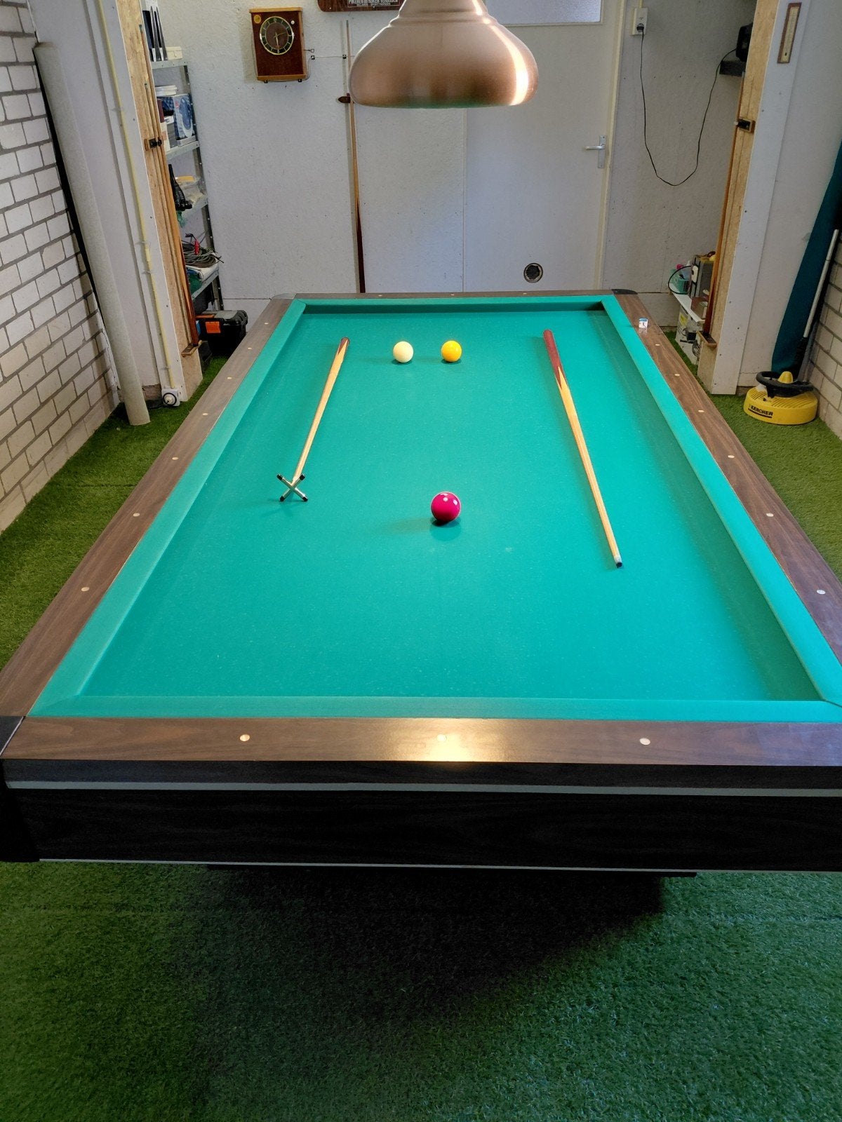 Biljart professionel, Ophalen, Gebruikt, Biljarttafel