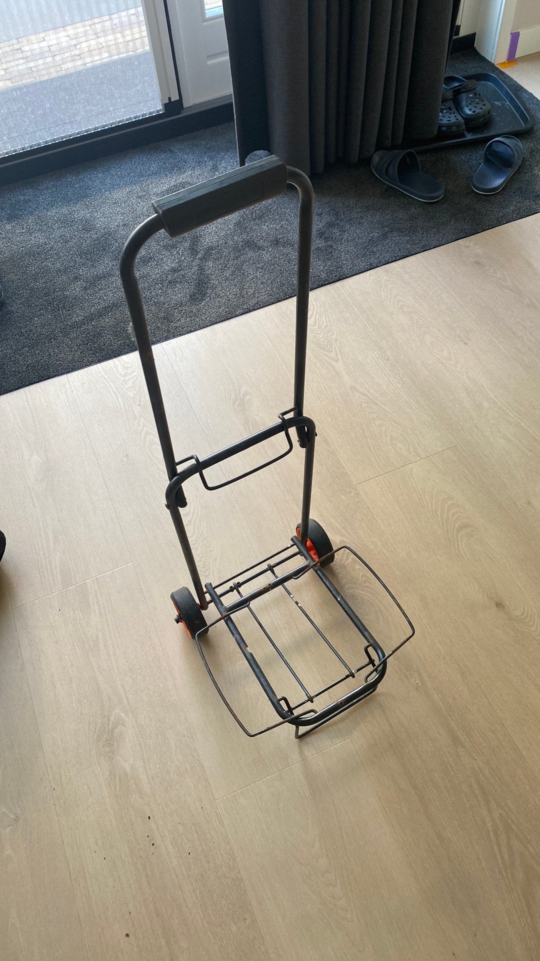 Krattenkarretje - strandkar - karretje, Doe-het-zelf en Verbouw, Transportwagens, Minder dan 60 liter, Ophalen of Verzenden, Gebruikt