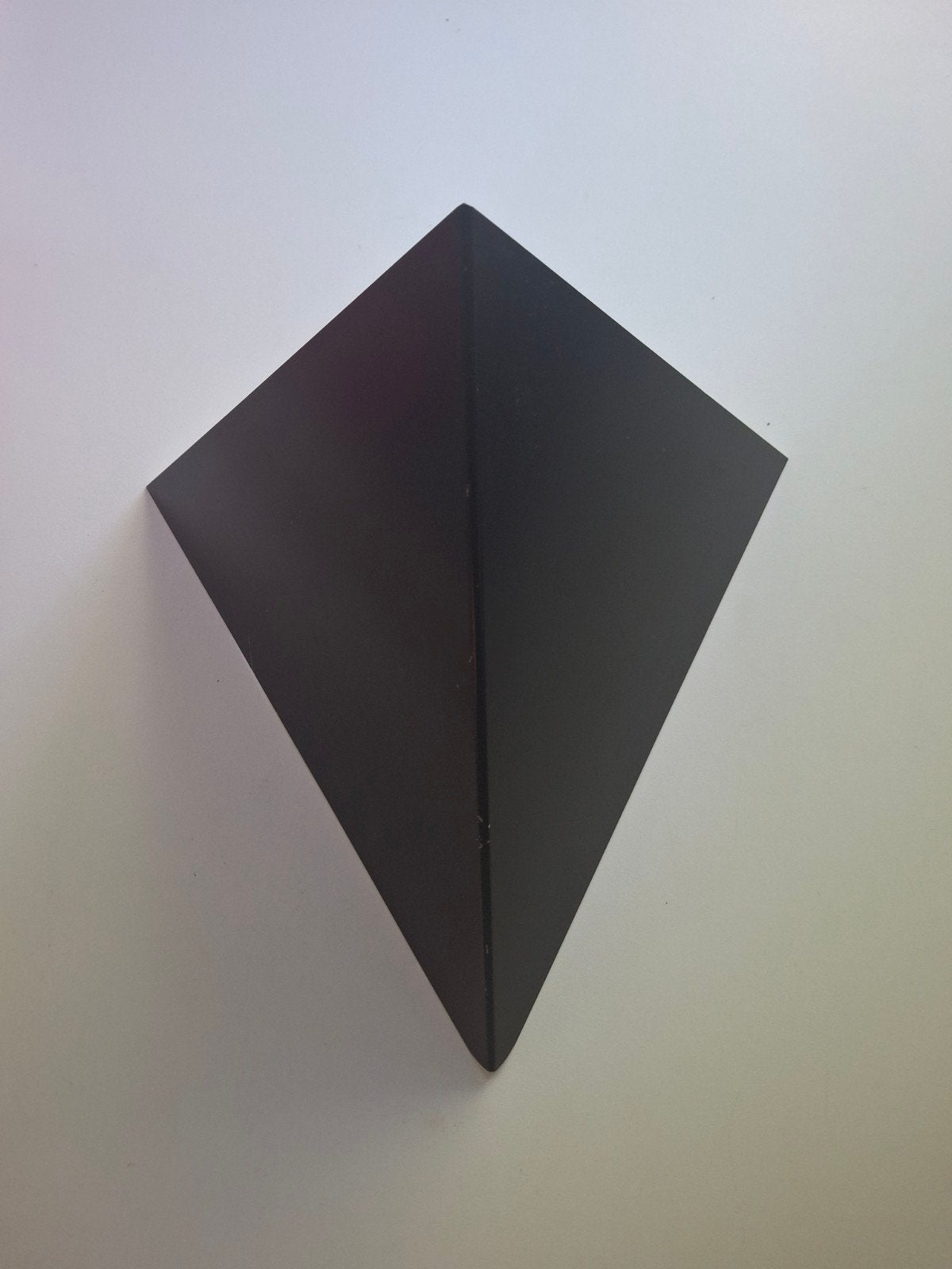 Anvia Piramide wandlamp J.J. Hoogervorst, Anvia, Gebruikt, Metaal, Wandlamp