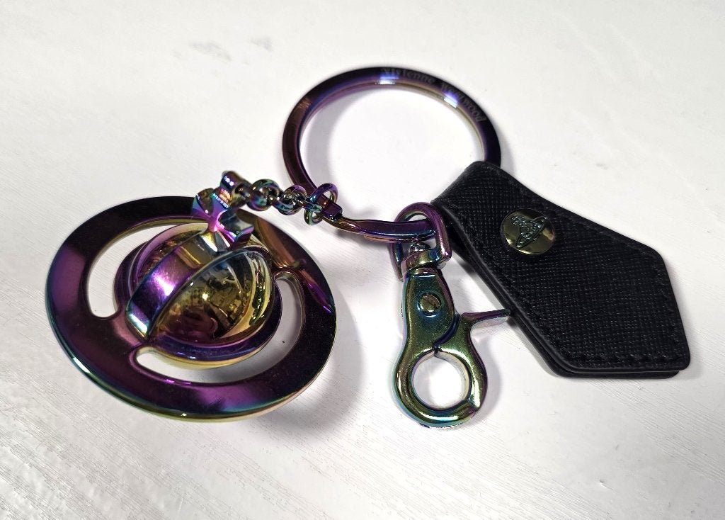 vivienne westwood orb GROOT ketting bagcharm designer, Ophalen of Verzenden, Overige materialen