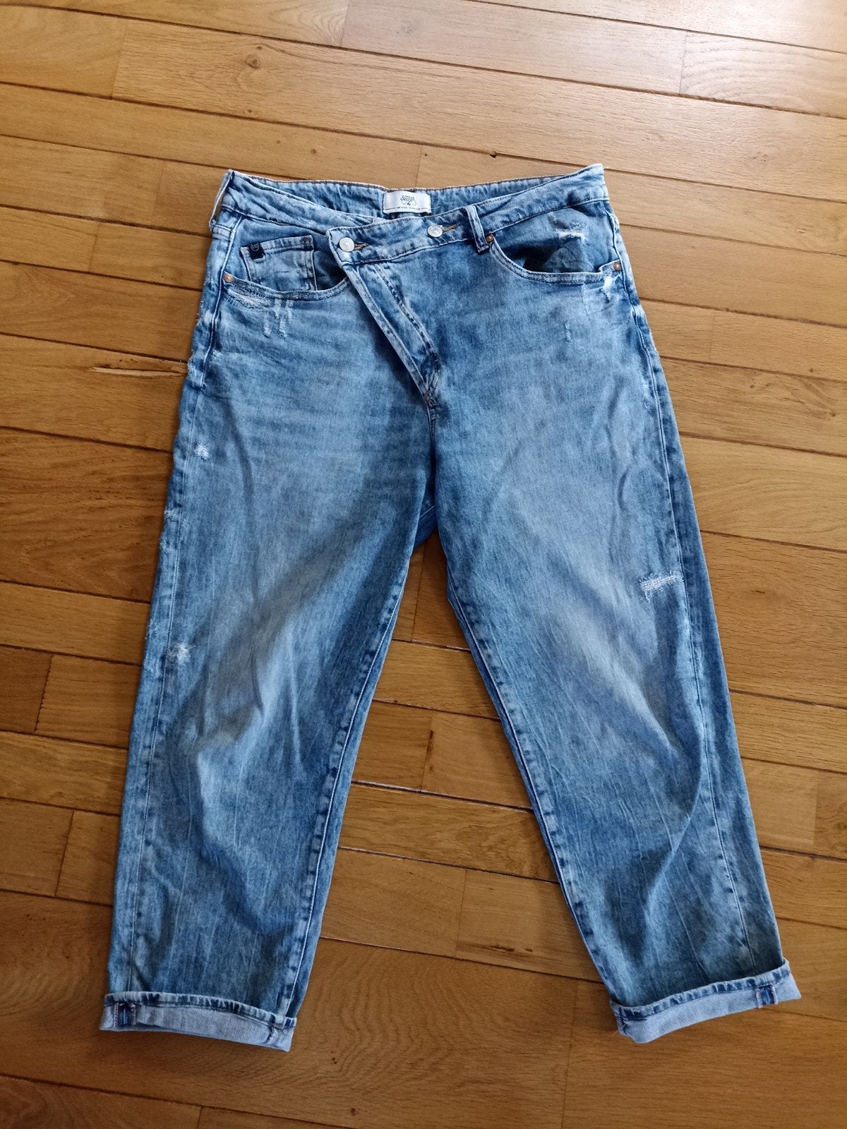 Le Temps des Cerises jeans, maat T 33, Maat 38/40 (M), Blauw, Ophalen of Verzenden, Driekwart