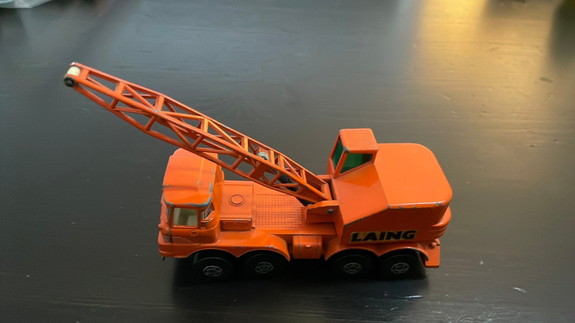 Vintage Matchbox Lesney K-12 Scammell Kraanwagen LAING, Ophalen of Verzenden, Zo goed als nieuw, Bus of Vrachtwagen, Lesney