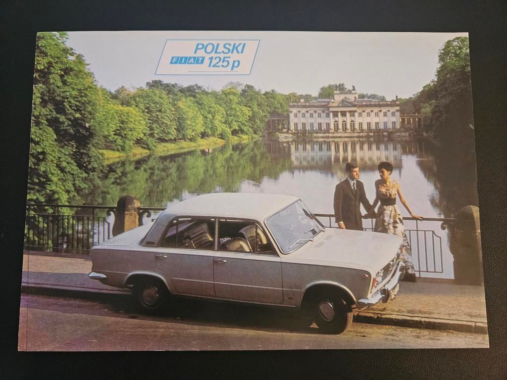 Brochure Polski Fiat 125P, Ophalen of Verzenden, Zo goed als nieuw, Overige merken