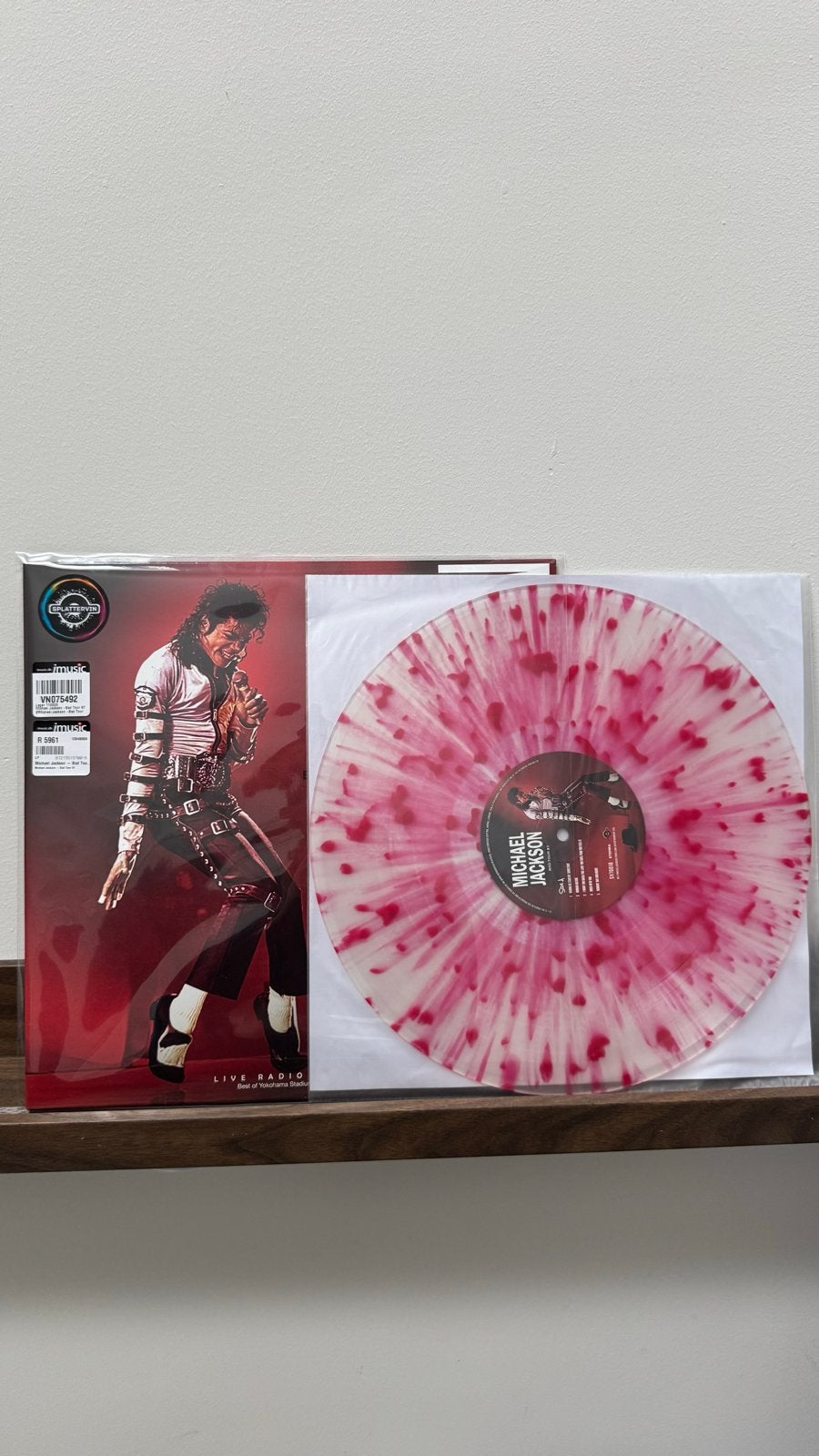 Michael Jackson Bad Tour 87 vinyl lp, LP, Pop, Colored vinyl, Ophalen of Verzenden