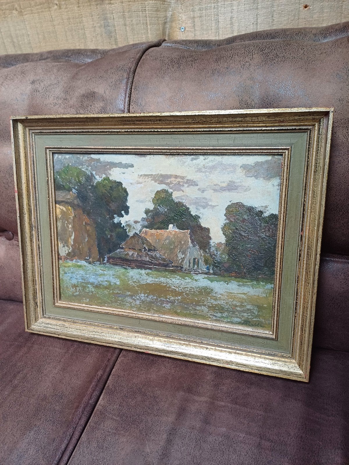 Schilderij A. Robben,  1912, Doek, Realistisch, Ophalen of Verzenden, Gesigneerd
