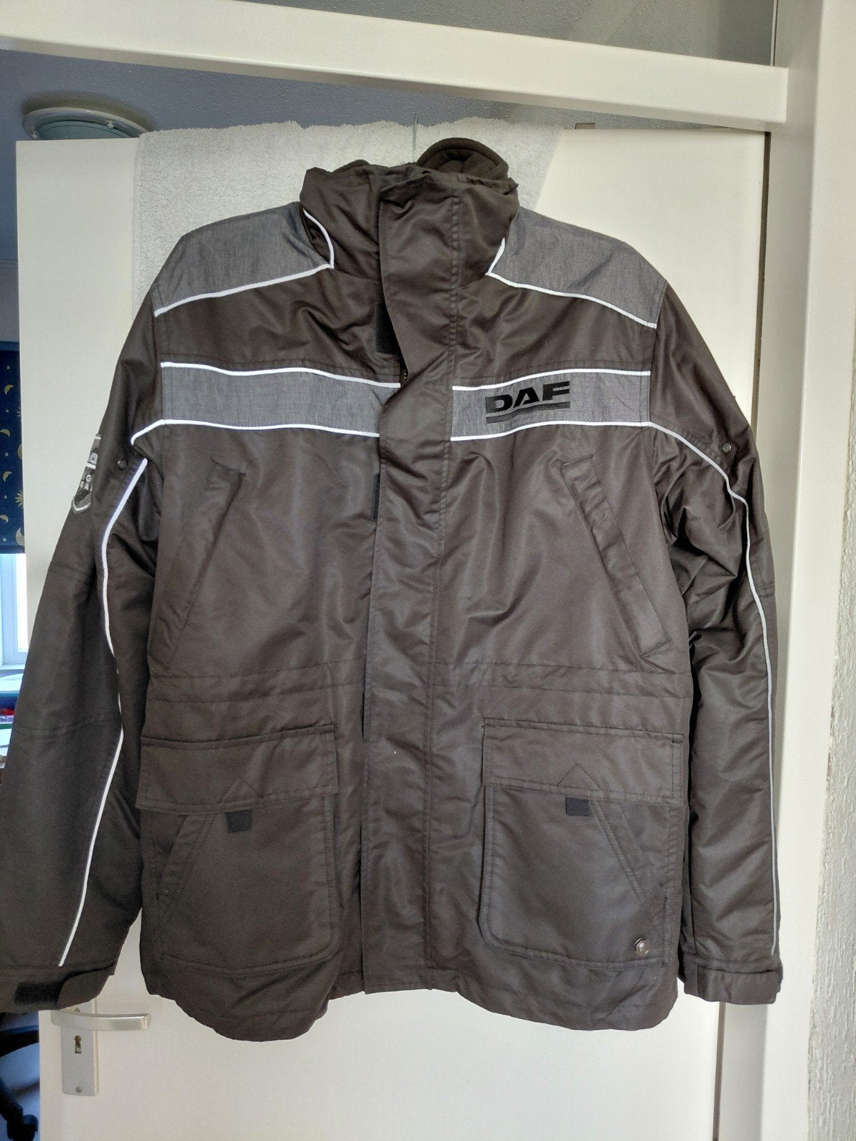 daf high gear (winter)jas, Ophalen of Verzenden, Zo goed als nieuw, Maat 56/58 (XL), Zwart