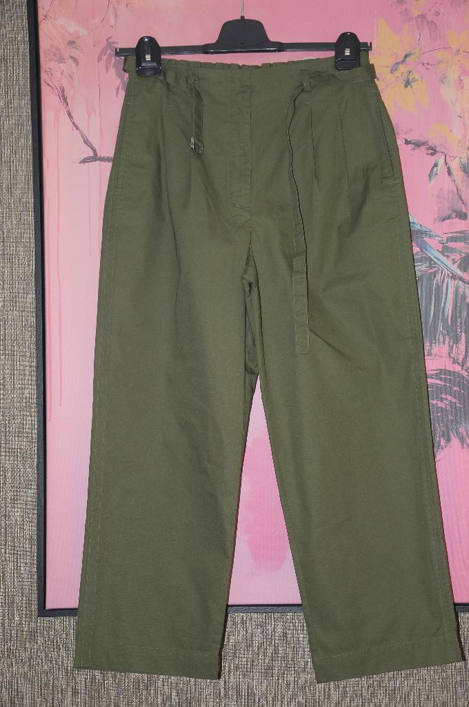 NIEUW!! Legergroene broek van ZARA, maat M!!, Maat 38/40 (M), Zara, Nieuw, Ophalen of Verzenden