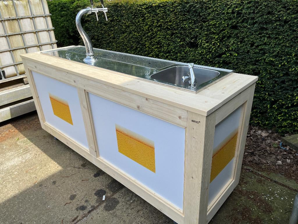 Mobiele Bar (compleet), Ophalen, Gamko / Bertuzz©, Zo goed als nieuw, X