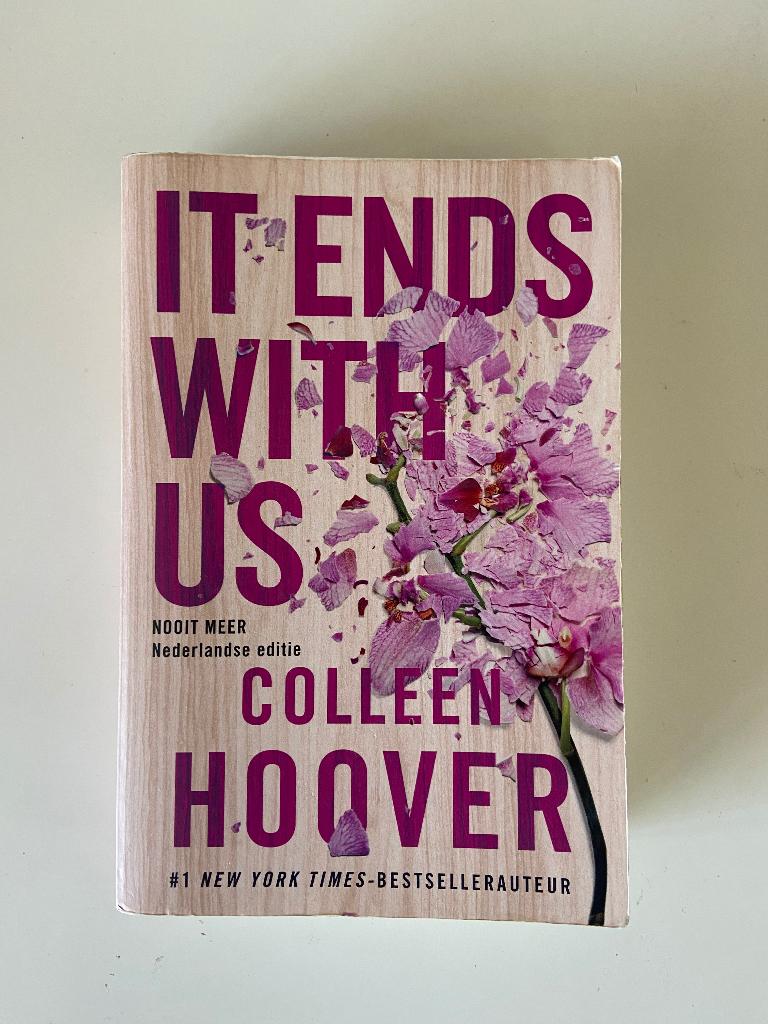It ends with us Colleen Hoover, Ophalen of Verzenden, Gelezen, Colleen Hoover, Nederland