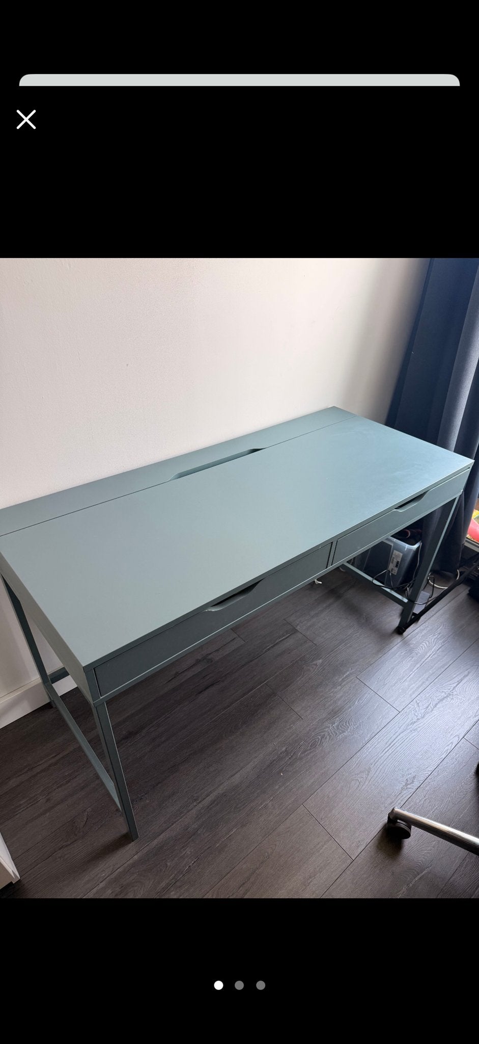 IKEA desk, Huis en Inrichting, Ophalen, Gebruikt, Met lades, IKEA