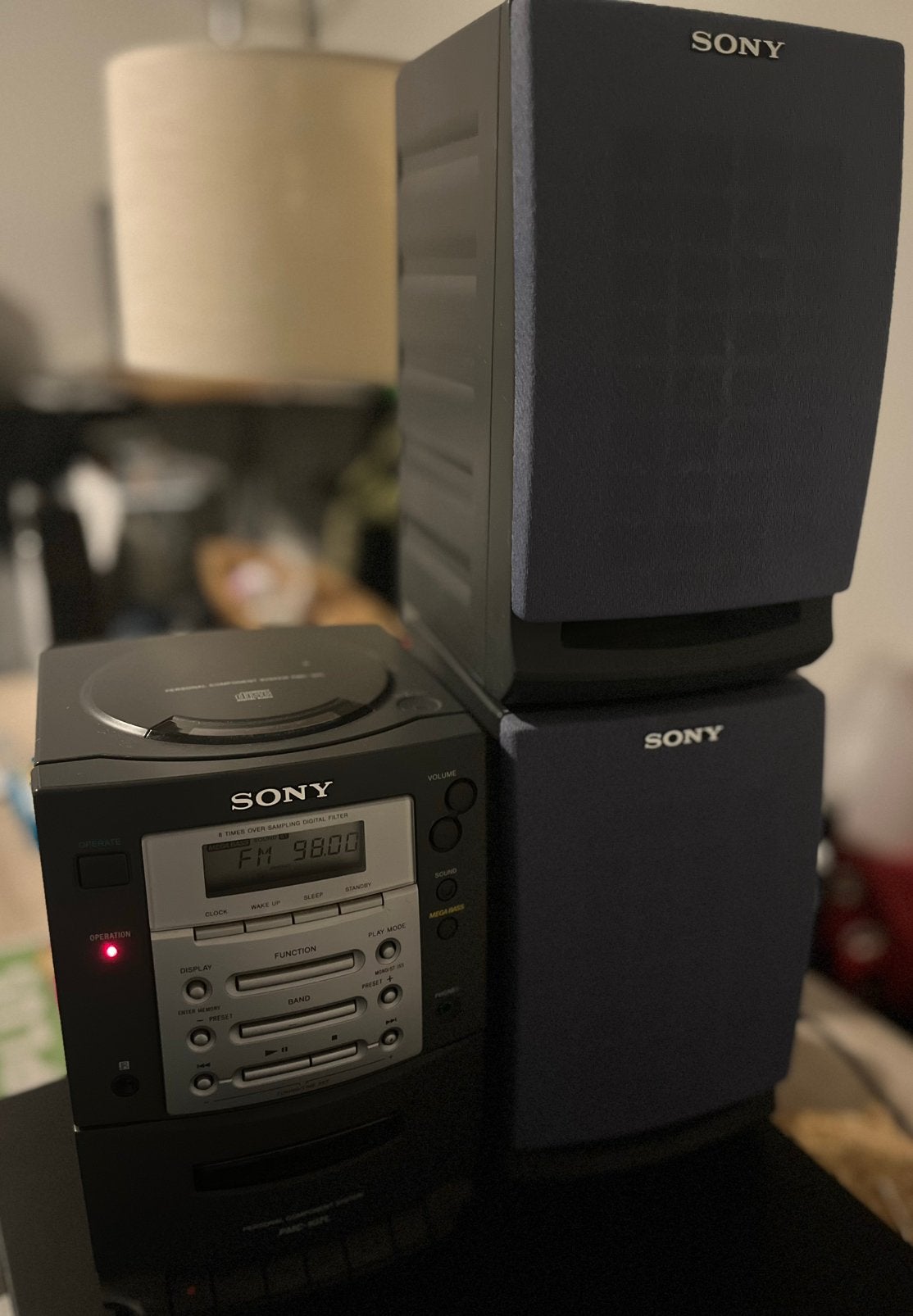 SONY Stereo set, Ophalen, Zo goed als nieuw, Cassettedeck, Sony