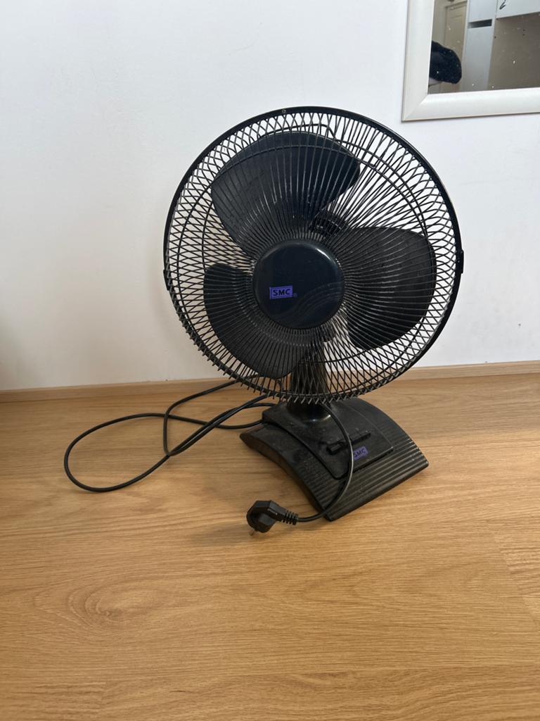SMC Tafelventilator - Compact en Krachtig, Ophalen of Verzenden, Gebruikt