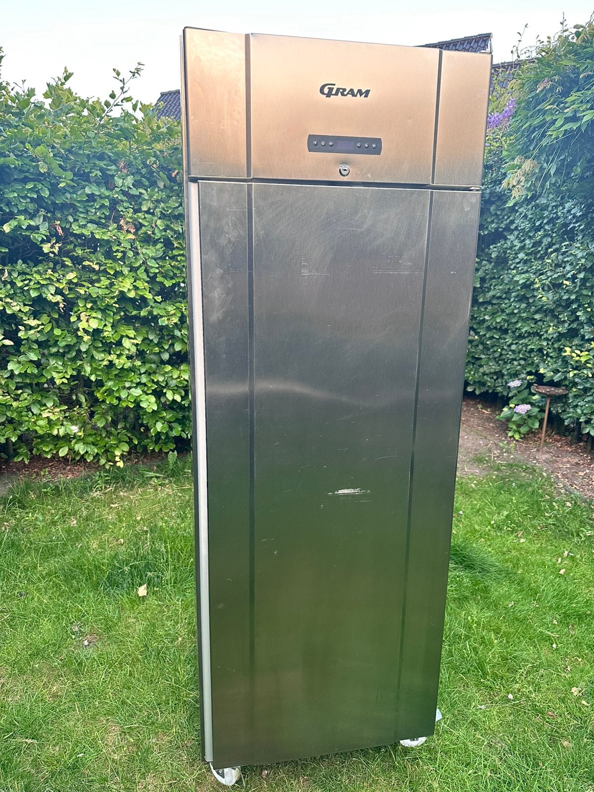 Gram/Hoshizaki RVS vrieskast F610 RG C 4N, Witgoed en Apparatuur, Vriezers en Diepvrieskisten, Gebruikt, Vrijstaand, Vrieskast