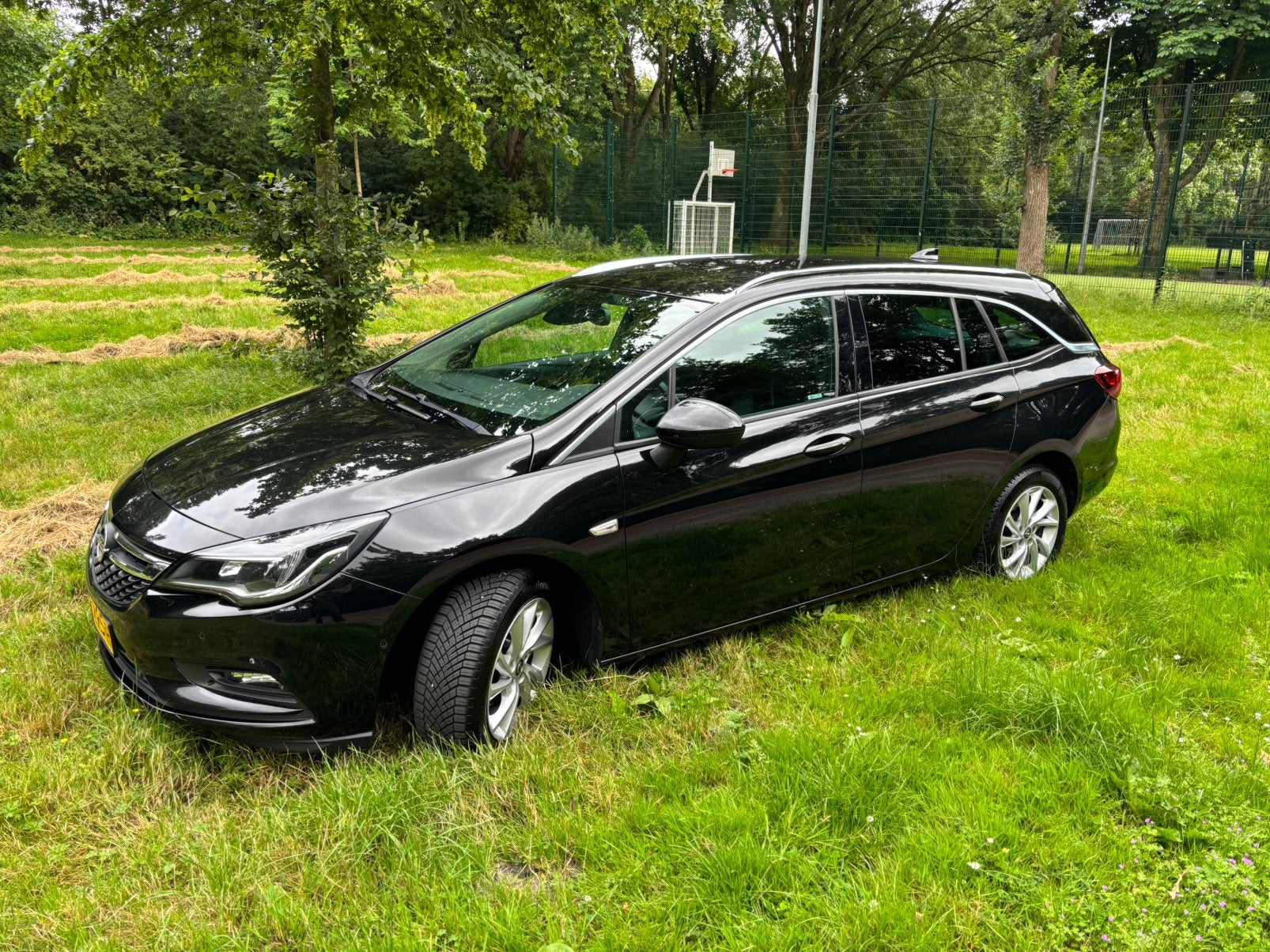 Opel Astra 1.4 Turbo Sports Tourer 2017 Zwart, Auto's, Voorwielaandrijving, 4 cilinders, Zwart, Handgeschakeld