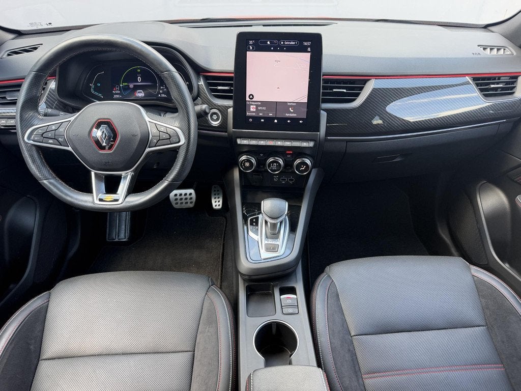Renault Arkana 1.6 E-Tech Hybrid 145PK R.S. Line / Wegklapba, Auto's, Renault, Gebruikt, Euro 6, Leder, 760 kg