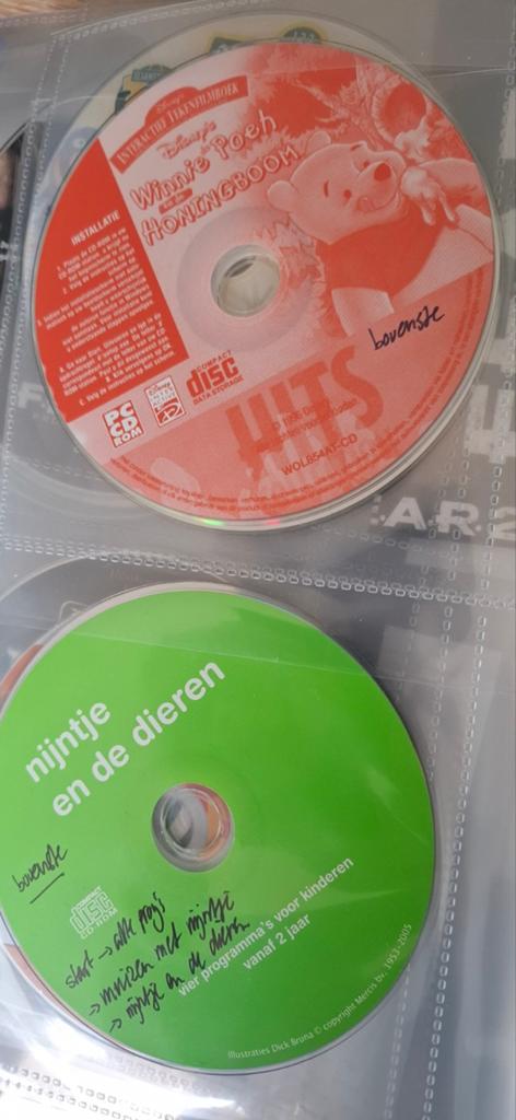 Oude kinder-PC games, Cd's en Dvd's, Cd's | Kinderen en Jeugd, Ophalen, Zo goed als nieuw