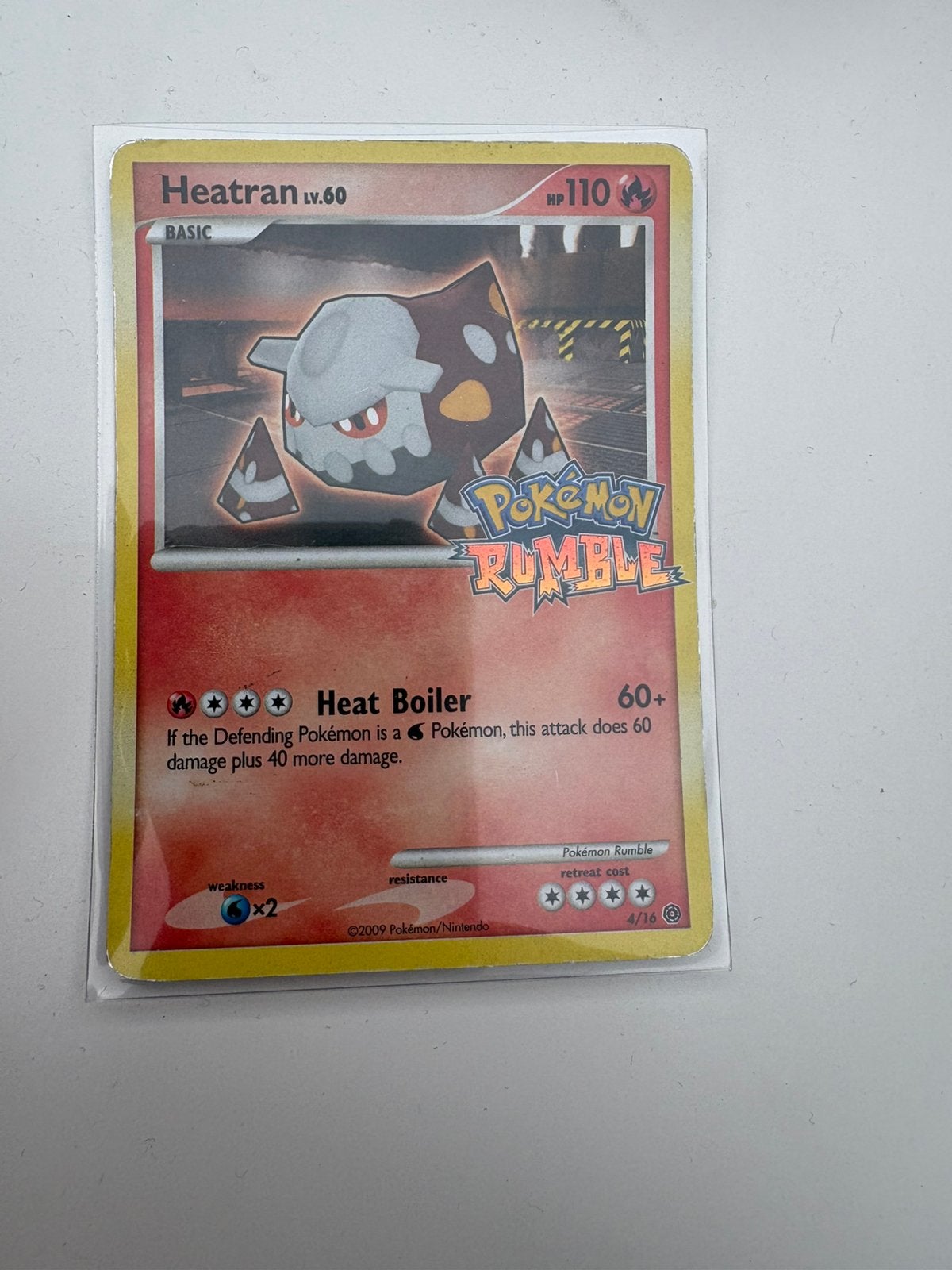 Heatran rumble, Ophalen of Verzenden, Zo goed als nieuw, Meerdere kaarten, Foil