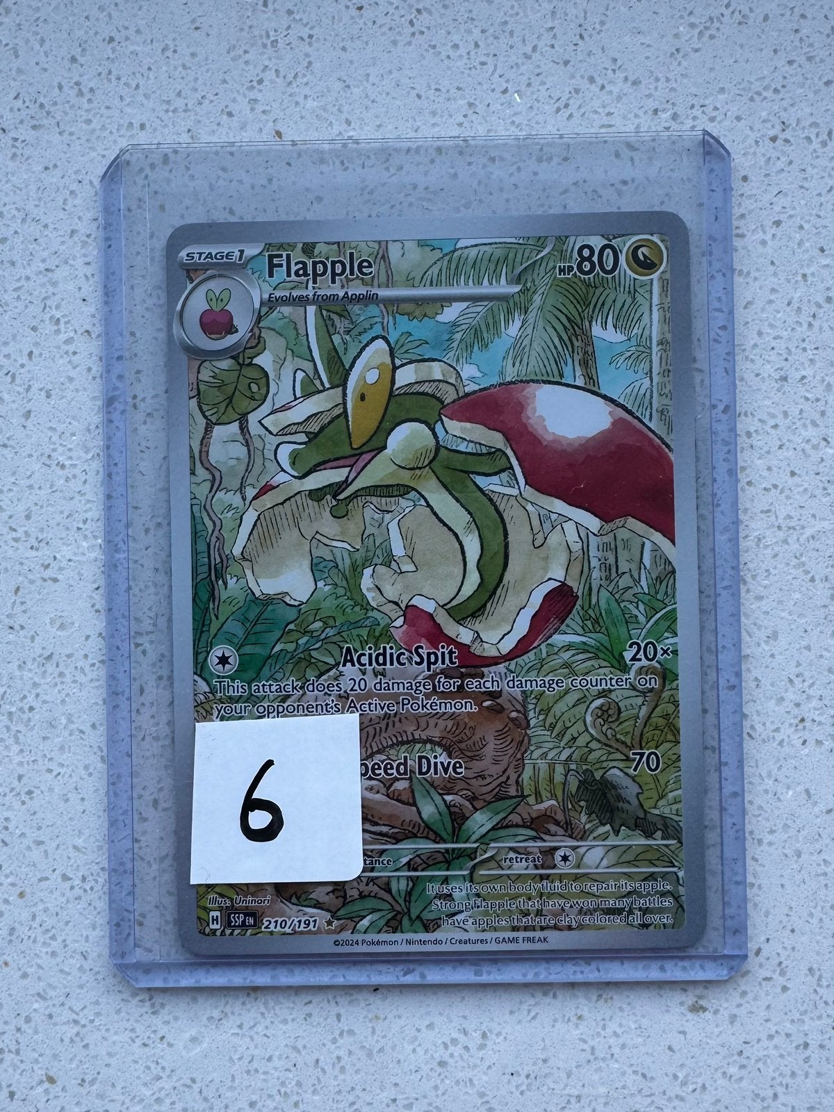 Flapple 210 Surging Sparks (Pokemon), Ophalen of Verzenden