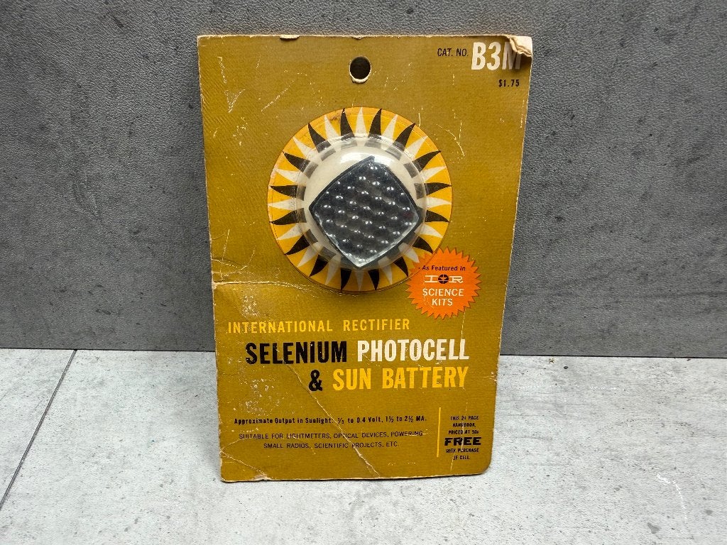 B3M Selenium Photocell & Sun Battery - 11482, Ophalen of Verzenden
