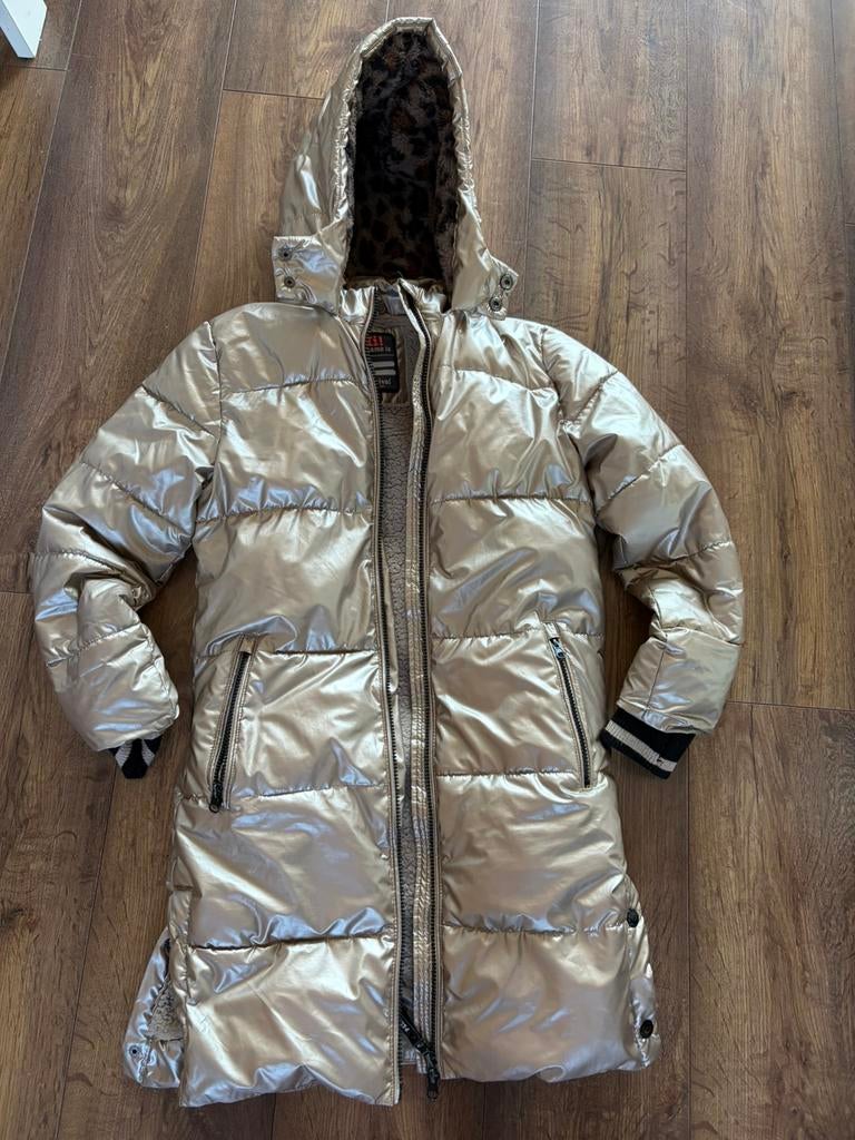 Winterjas meisje maat 152/158, Ophalen of Verzenden, Gebruikt, Meisje, Jas