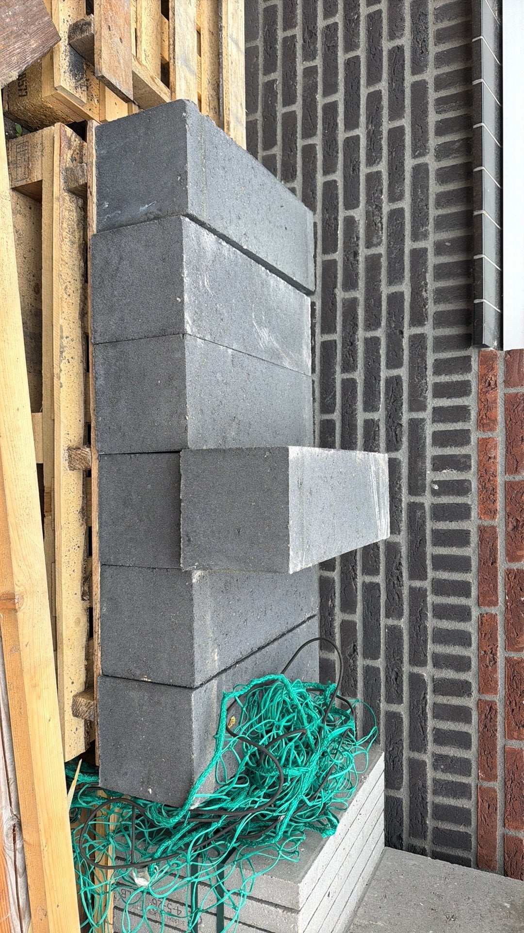 Betonnen stapelblokken, Tuin en Terras, Bielzen en Borders, Ophalen, Blok, Nieuw, Minder dan 25 cm