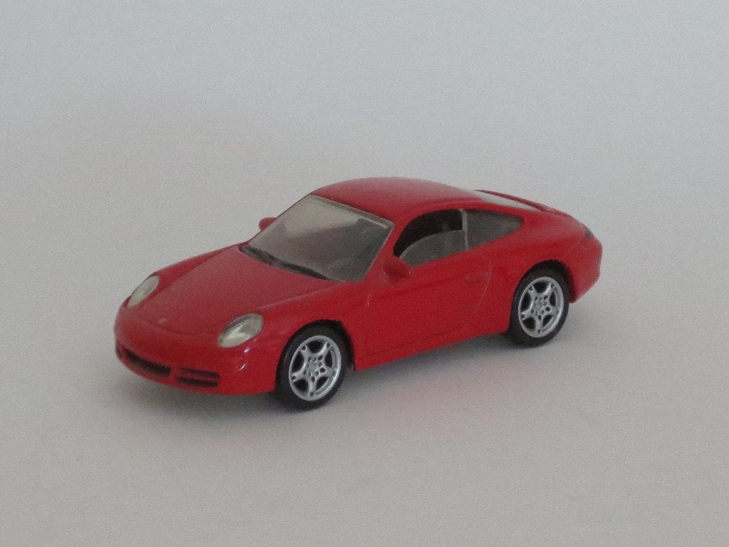 rode Porsche 911 Carrera S, Norev, 1:64, izgst, Ophalen of Verzenden, Gebruikt, Auto