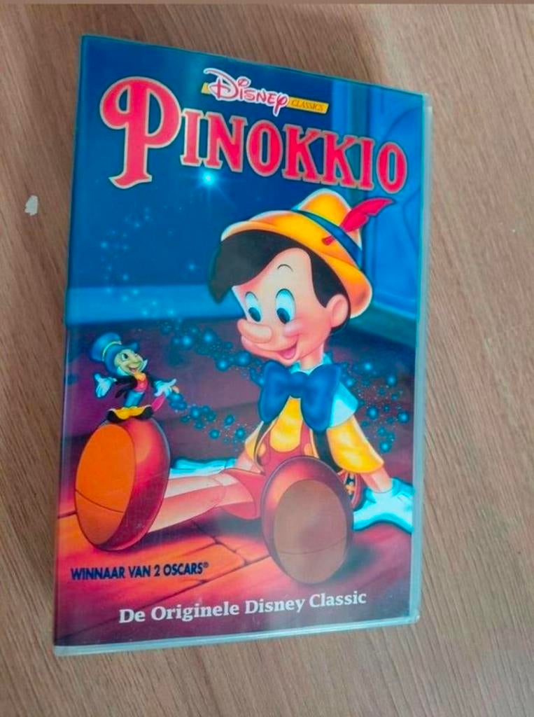 Walt Disney Classics Pinokkio videoband., Cd's en Dvd's, VHS | Kinderen en Jeugd, Alle leeftijden, Ophalen of Verzenden, Gebruikt