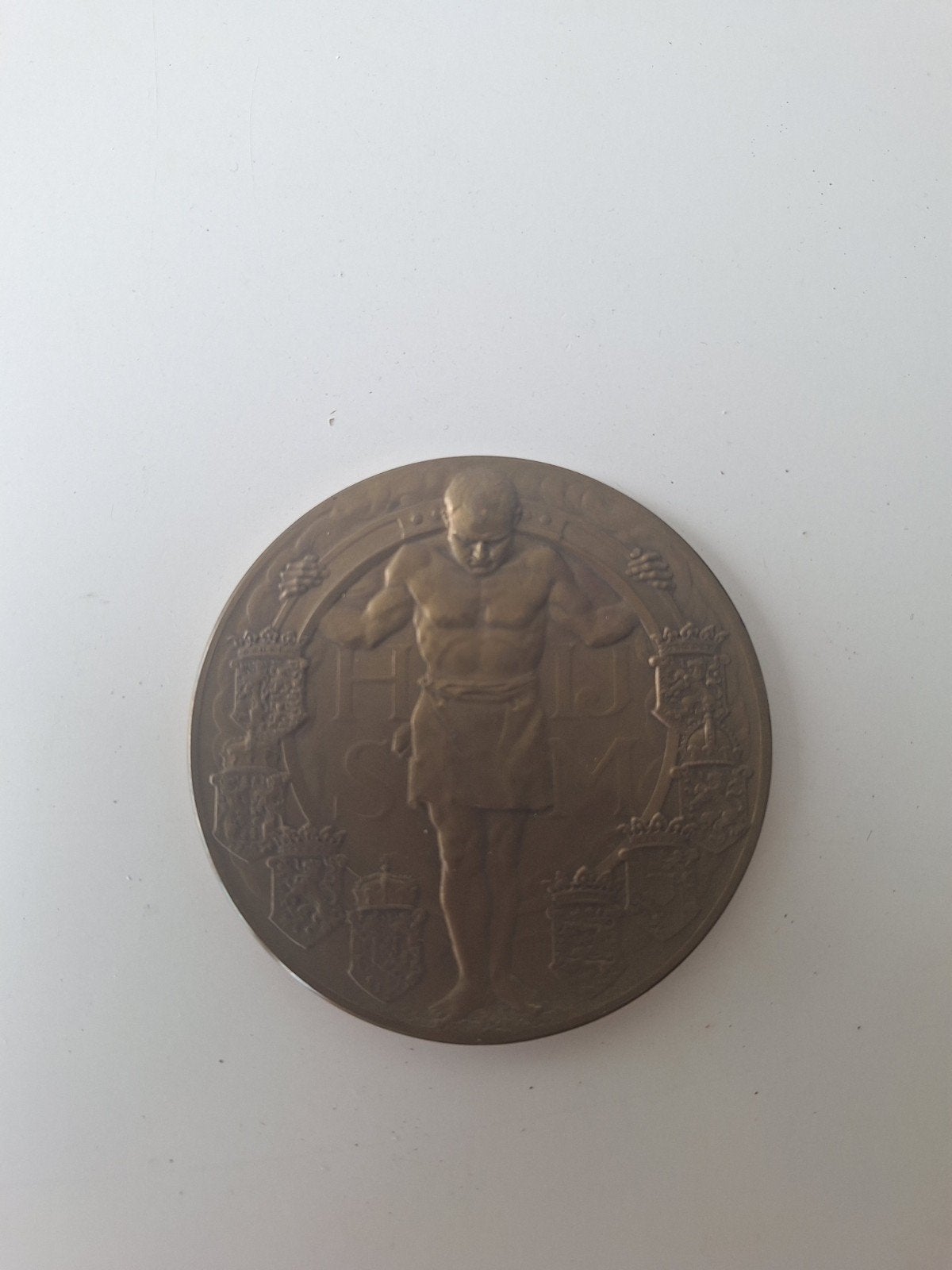 Historische medaille 1839-1914 75 jaar Spoorwegen, Ophalen of Verzenden, Brons, Nederland