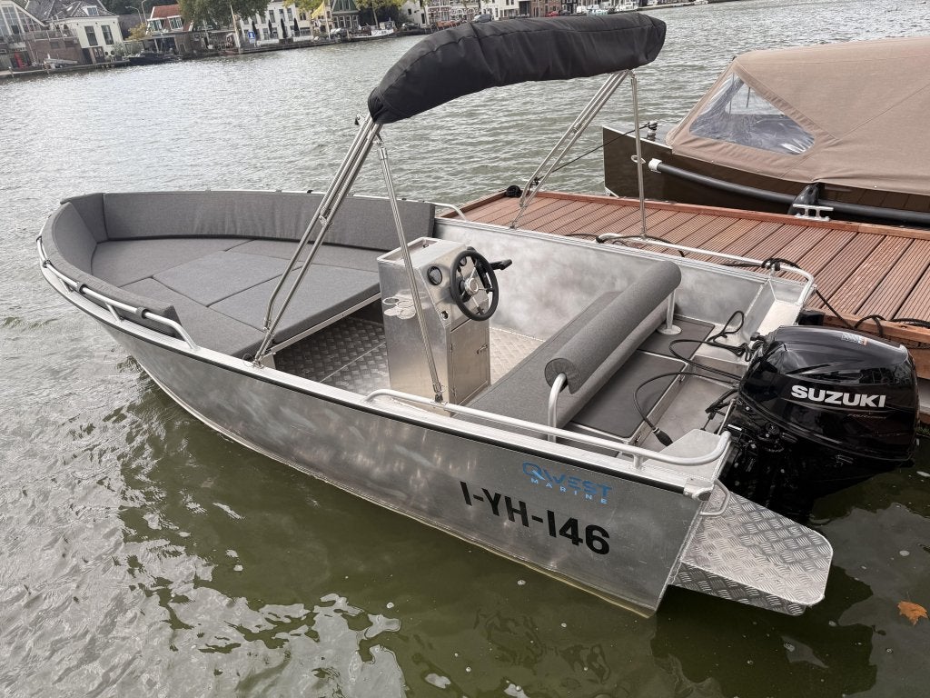 Qwest R500 met 30 PK Suzuki, Watersport en Boten, Niet ingevuld, Overige merken, Gebruikt, Niet ingevuld