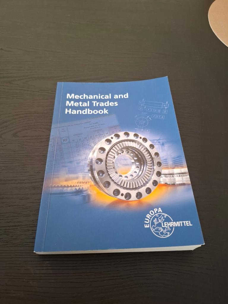 Mechanical and Metal Trades Handbook - Europa Lehrmittel, Ophalen of Verzenden, Zo goed als nieuw, Werktuigbouwkunde, Europa Lehrmittel