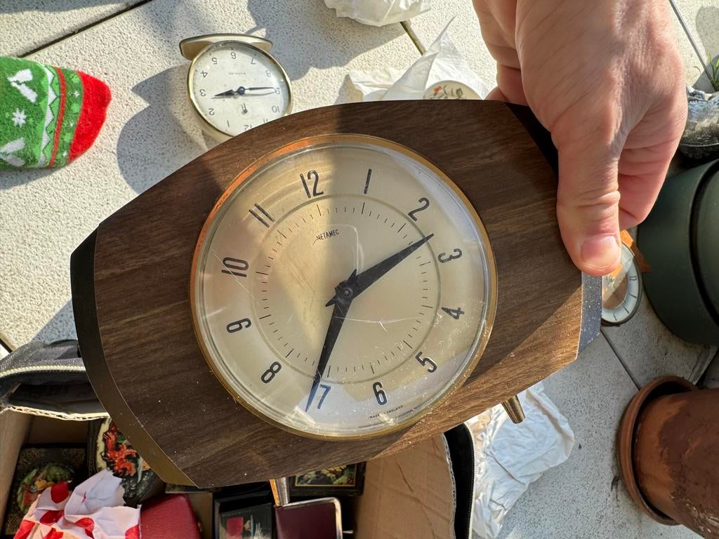 Vintage Metamec Klok - Jaren '60 Wandklok, Antiek en Kunst, Antiek | Klokken, Ophalen