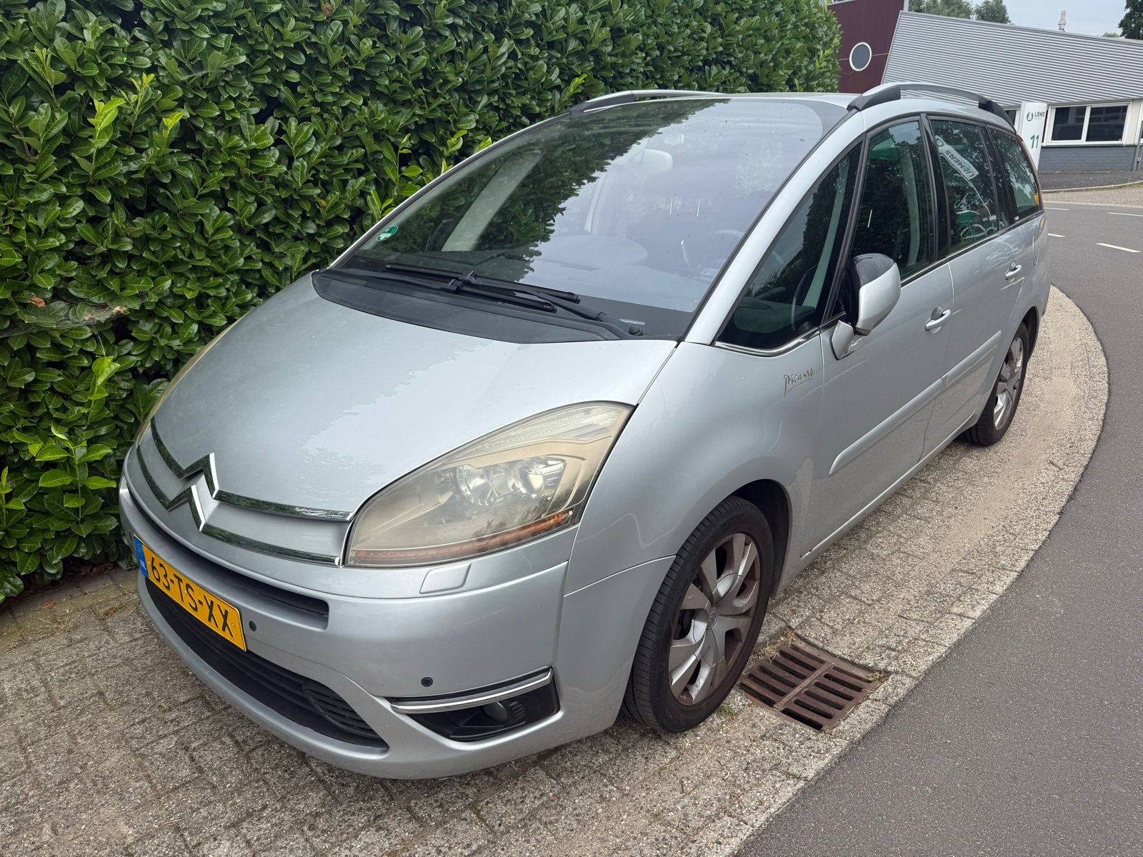 Citroën C4 (Grand) Picasso 2.0 16V AUT 2007 Grijs NIEUWE APK, Auto's, Citroën, Zwart, 7 stoelen, C4 (Grand) Picasso, Bedrijf