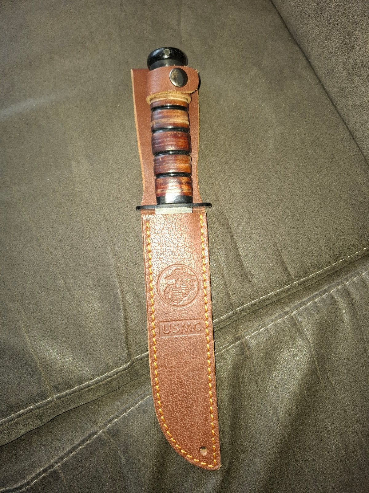 us repro usmc knife, Ophalen of Verzenden, Amerika, Embleem of Badge