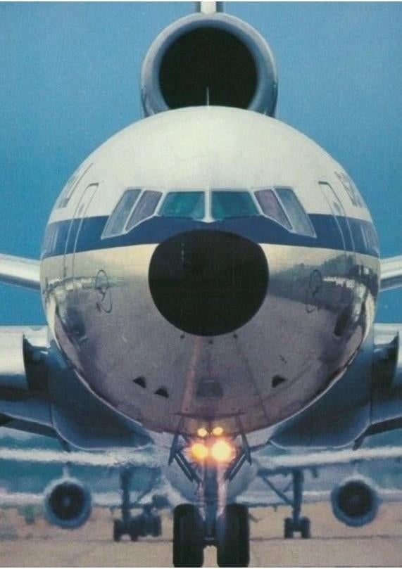 Lufthansa DC-10 ansichtkaart (airline issue), Ophalen of Verzenden, Nieuw, Kaart, Foto of Prent