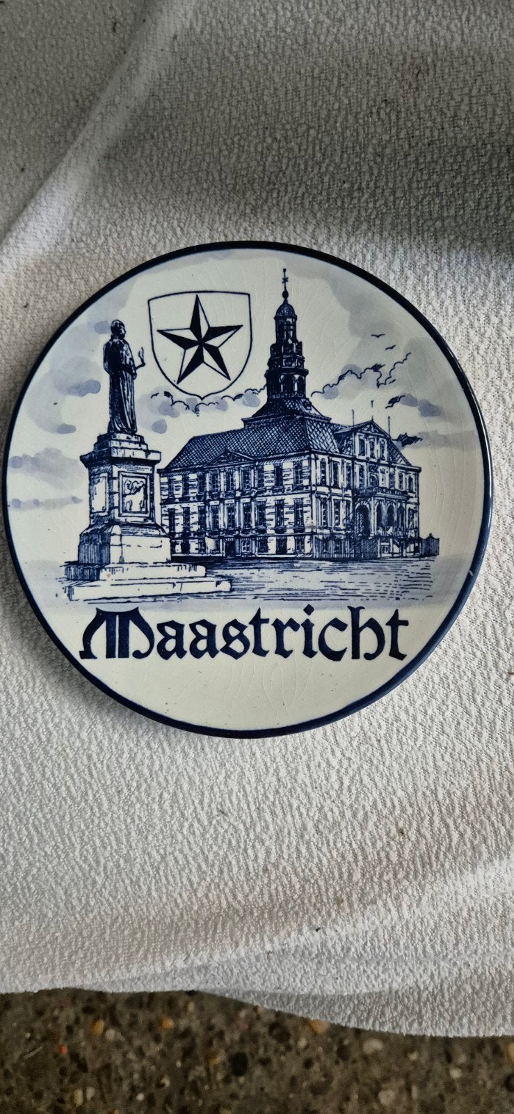 Wandbordje delftsblauw, Antiek en Kunst, Ophalen of Verzenden
