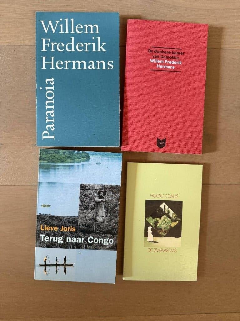 Diverse boeken W.F. Hermans, Lieve Joris, Hugo Claus, Ophalen of Verzenden