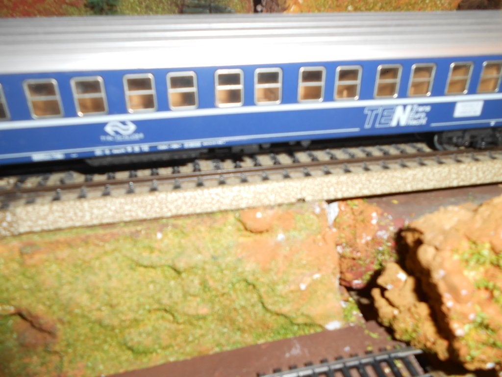 Märklin 4151 Slaaprijtuig van de NS, Nederland Trans Euro Na, Wisselstroom, Ophalen of Verzenden, NS, Märklin